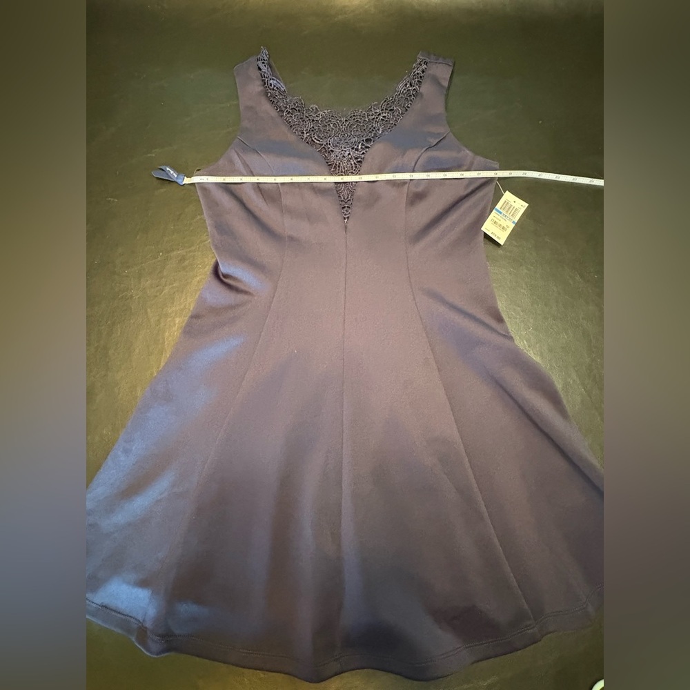 City Studio Black Embellished Fit and Flare Mini Dress NWT size XL - Picture 7 of 12